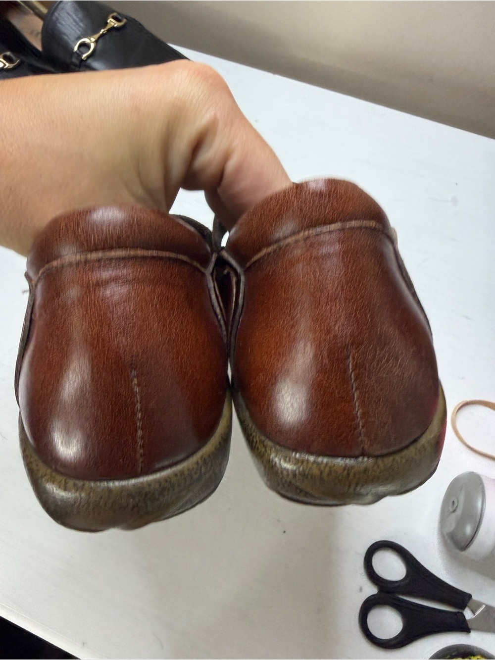Naot Motu Mary Jane Flats Brown Leather Slip On Comfort Fit Boho Casual Sz 7 - Picture 7 of 12